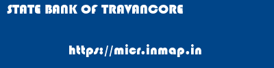 STATE BANK OF TRAVANCORE       micr code